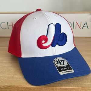 47 Brand Red, White, and Blue Cap